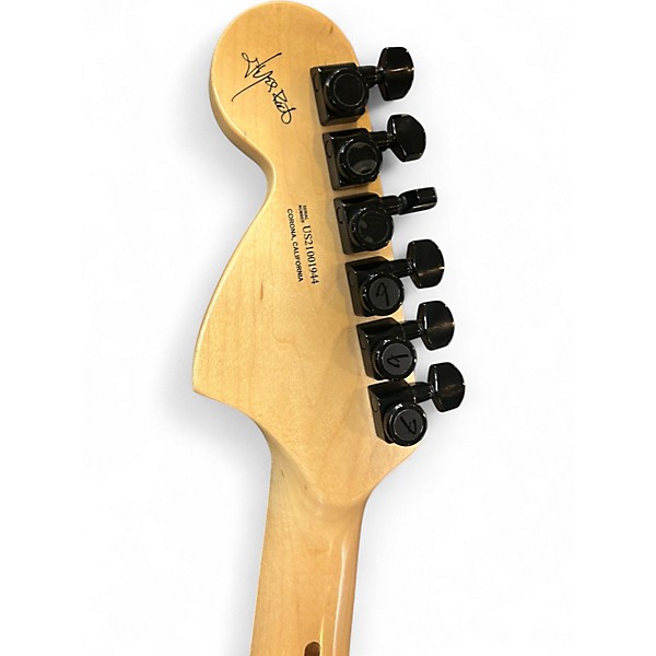 Used Fender Jim Root Signature Stratocaster black Solid Body Electric Guitar