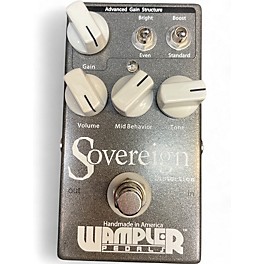 Used Wampler Sovereign Distortion Effect Pedal