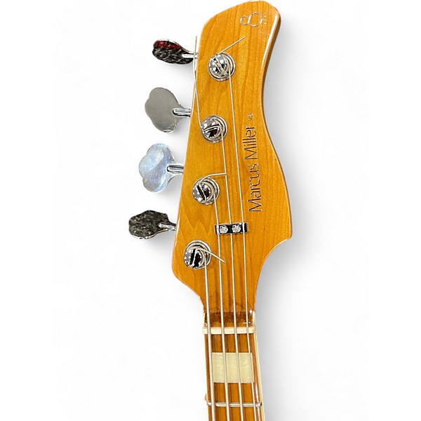 Used Sire Marcus Miller V8 WHITE Electric Bass Guitar