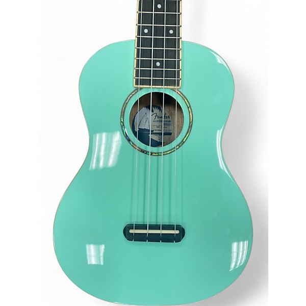 Used Fender ZUMA Mint Green Ukulele