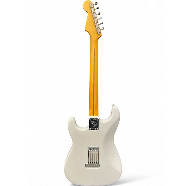 Used 2018 Fender Artist Series Eric Johnson Stratocaster White Blonde Solid Body Electric Guitar