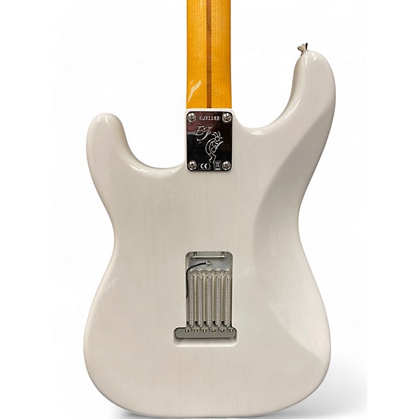Used 2018 Fender Artist Series Eric Johnson Stratocaster White Blonde Solid Body Electric Guitar