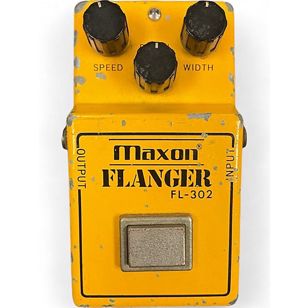 Used 1980s Maxon FL-302 Flanger Effect Pedal