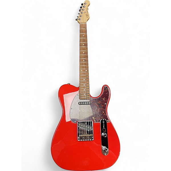 Used 2024 G&L ASAT Classic USA Fiesta Red Solid Body Electric Guitar