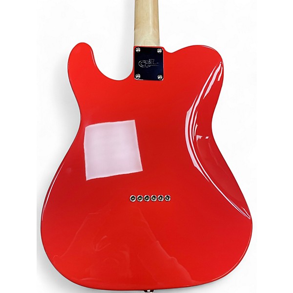 Used 2024 G&L ASAT Classic USA Fiesta Red Solid Body Electric Guitar