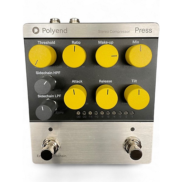 Used Polyend Press Analog Stereo Compressor Effect Pedal