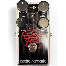 Used Electro-Harmonix Bass Soul Food Overdrive Bass Effect Pedal