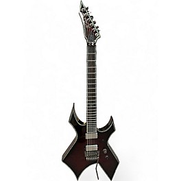 Used B.C. Rich Warlock Extreme series Black Cherry Burst Solid Body Electric Guitar