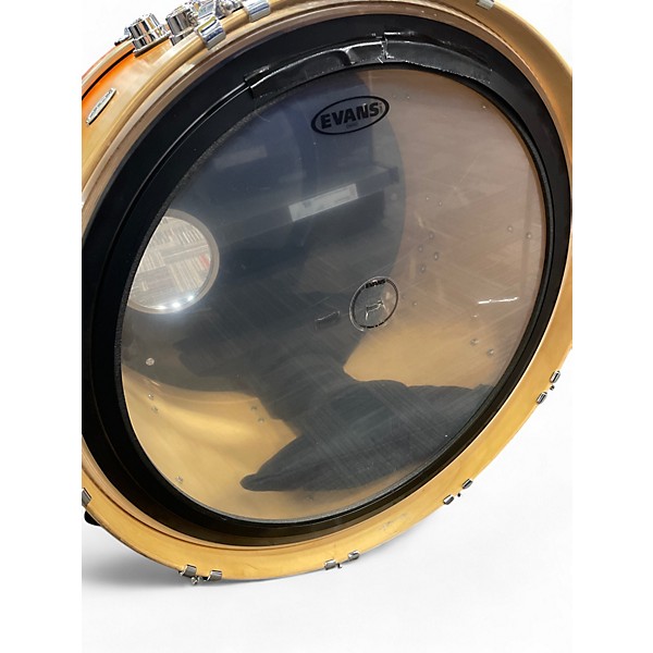 Used DW 4 Piece Collector's Series Natural Tangerine Fade Drum Kit