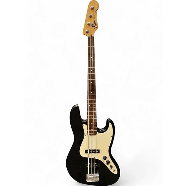 Used 2002 Fender Player Jazz Bass Black Electric Bass Guitar