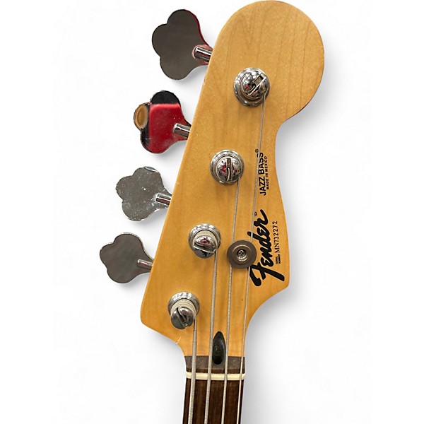 Used 2002 Fender Player Jazz Bass Black Electric Bass Guitar