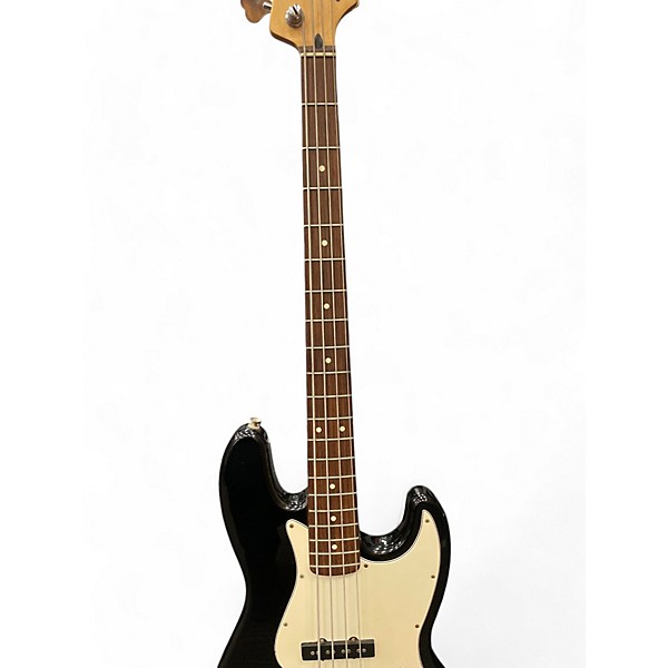 Used 2002 Fender Player Jazz Bass Black Electric Bass Guitar
