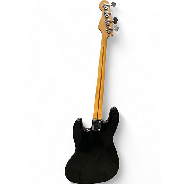 Used 2002 Fender Player Jazz Bass Black Electric Bass Guitar