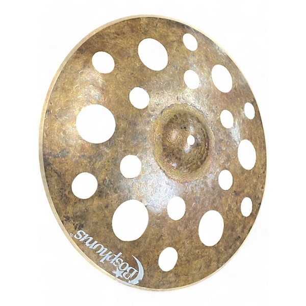 Used Bosphorus Cymbals 16in TURK FX 18 HOLE CRASH Cymbal