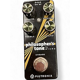 Used Pigtronix Philosophers Tone Effect Pedal