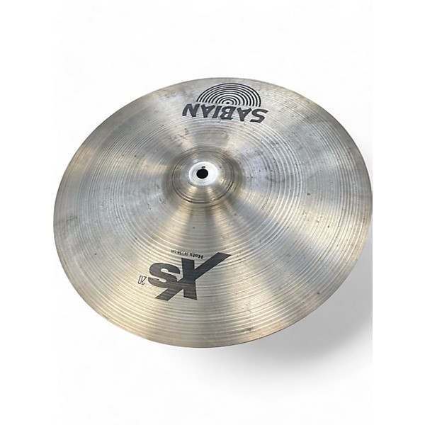 Used SABIAN 14in XS20 Rock Hi Hat Pair Cymbal