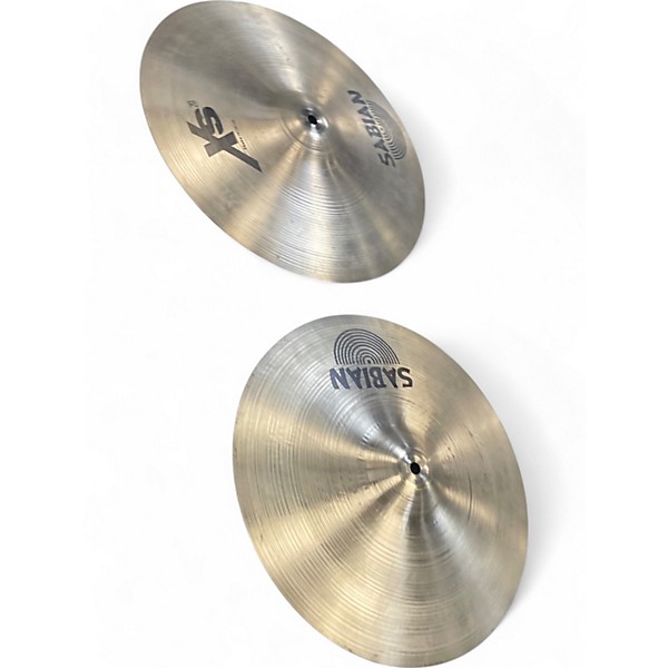 Used SABIAN 14in XS20 Rock Hi Hat Pair Cymbal
