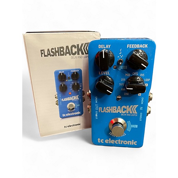 Used TC Electronic Flashback Delay And Looper Effect Pedal