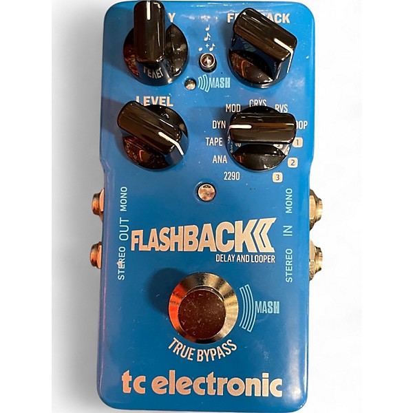 Used TC Electronic Flashback Delay And Looper Effect Pedal