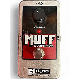 Used Electro-Harmonix Nano Muff Overdrive Effect Pedal