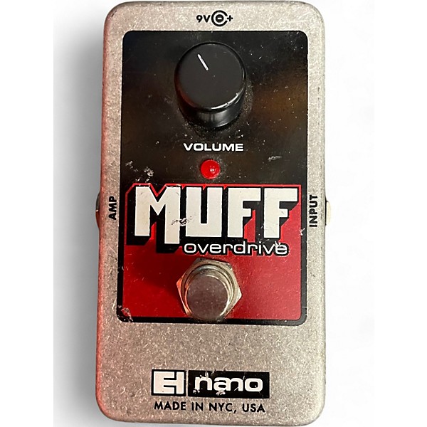 Used Electro-Harmonix Nano Muff Overdrive Effect Pedal