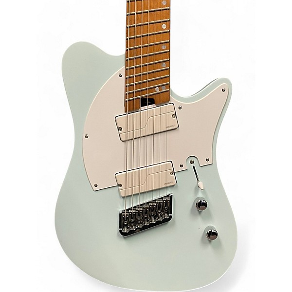 Used Legator Opus Performance 7 Multi Scale SKY BLUE Solid Body Electric Guitar