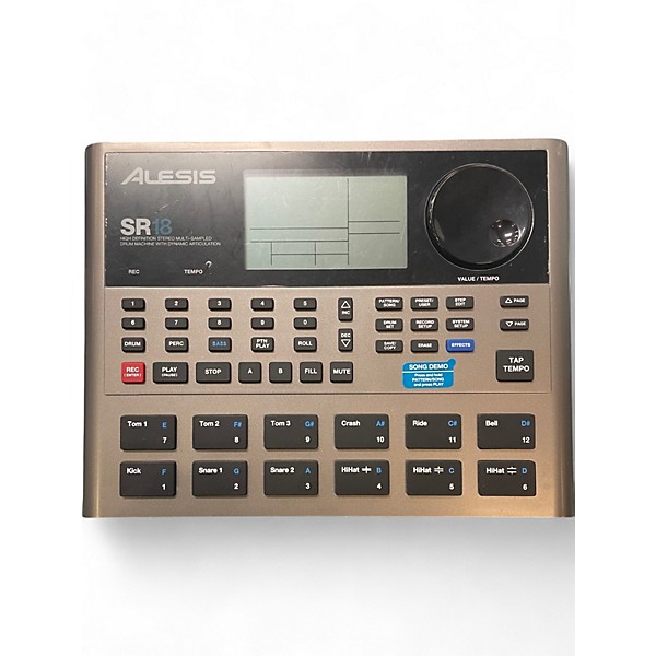 Used Alesis SR18 Drum Machine