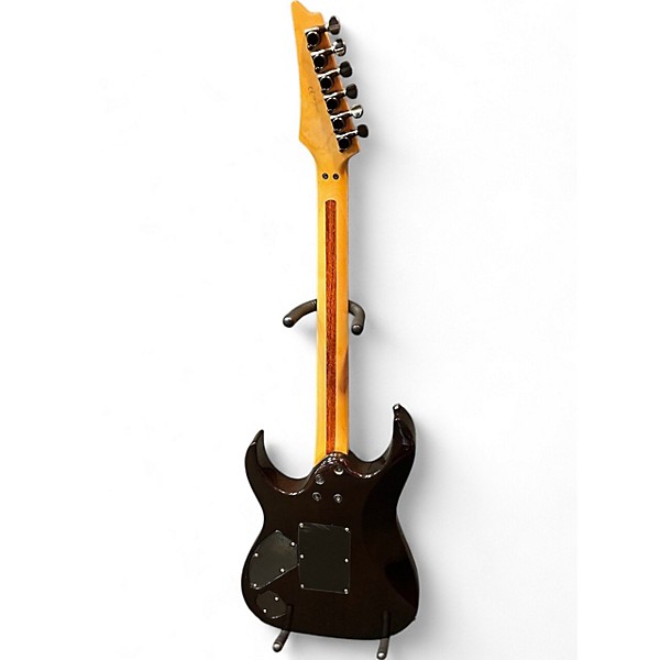 Used 1999 Ibanez RG570 Trans Brown Solid Body Electric Guitar