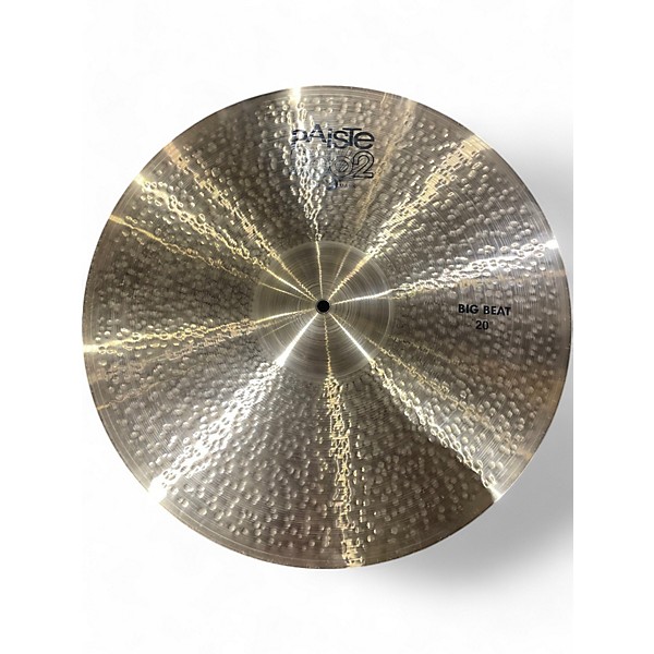 Used Paiste 20in Big Beat Crash Cymbal Cymbal