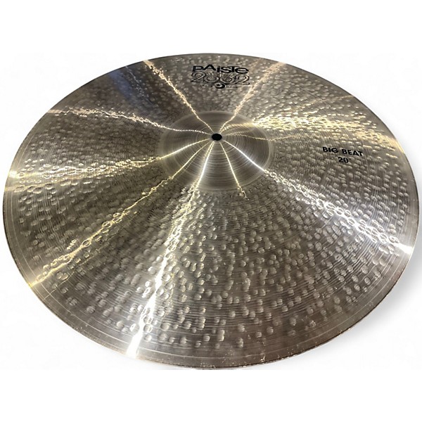 Used Paiste 20in Big Beat Crash Cymbal Cymbal