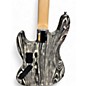 Used Michael Kelly exotic striped  Black and Yellow Electric Bass Guitar