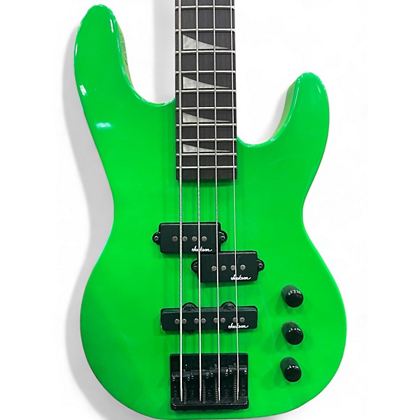 Used Jackson JACKSON JS1X SHORT BASS GREEN Electric Bass Guitar