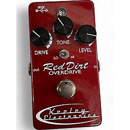 Used Keeley Red Dirt Overdrive Effect Pedal