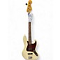 Used 2022 Fender American Professional II Jazz Bass Olympic White Electric Bass Guitar thumbnail