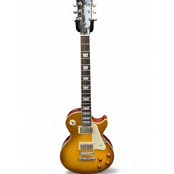 Used 2009 Epiphone Les Paul Standard Honey Burst Solid Body Electric Guitar