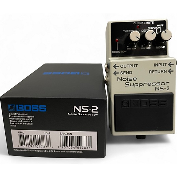 Used BOSS NS2 Noise Suppressor Effect Pedal