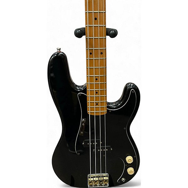 Used Dixon P BASS Black Electric Bass Guitar