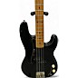 Used Dixon P BASS Black Electric Bass Guitar