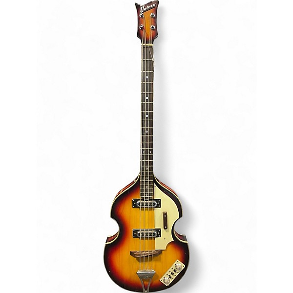 Vintage 1970s Univox LECTRA  BASS 3 Color Sunburst Electric Bass Guitar