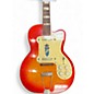 Vintage 1960S Silvertone THIN TWIN JIMMY REED Sunburst Solid Body Electric Guitar