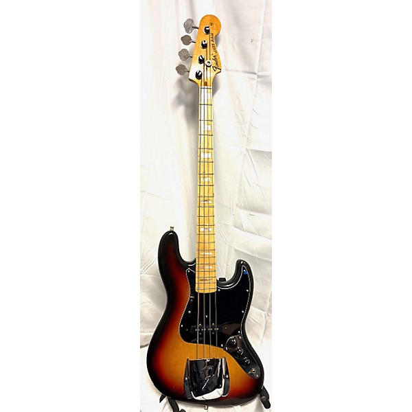 Vintage Fender Vintage 1974 Fender JAZZ BASS Sunburst Electric Bass Guitar