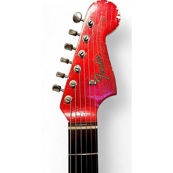Vintage 1965 Fender JAZZMASTER Candy Apple Red Solid Body Electric Guitar