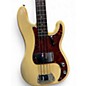 Vintage 1966 Fender Precision Bass Olympic White Electric Bass Guitar