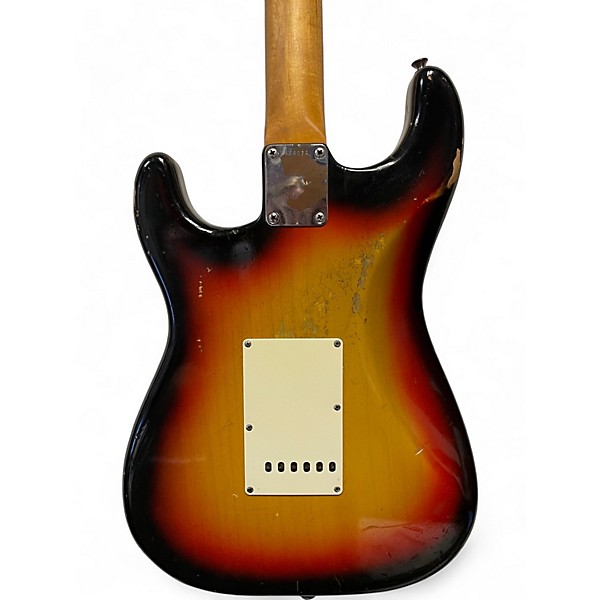 Vintage 1965 Fender Stratocaster Sunburst Solid Body Electric Guitar