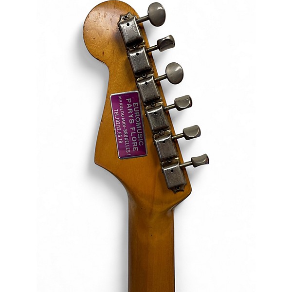 Vintage 1965 Fender Stratocaster Sunburst Solid Body Electric Guitar