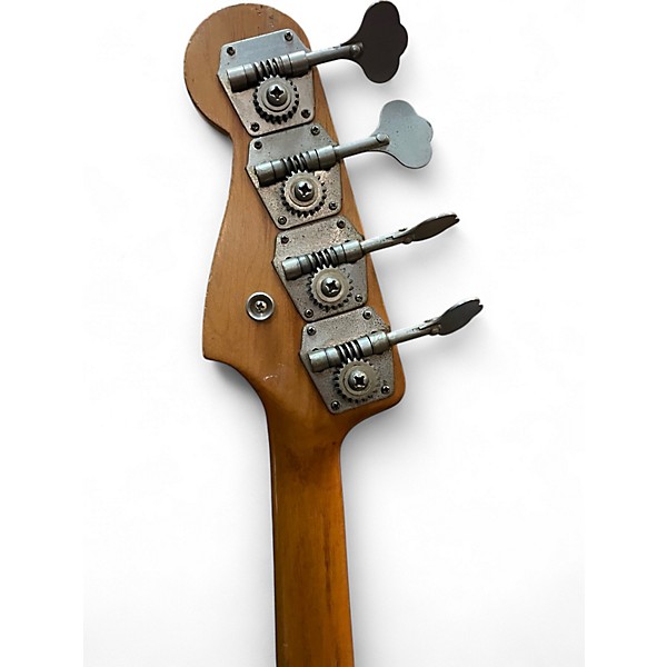 Vintage 1961 Fender Jazz Bass Sunburst Electric Bass Guitar