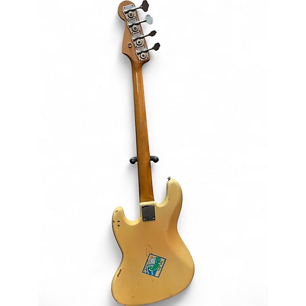 Vintage 1961 Fender Jazz Bass Sunburst Electric Bass Guitar