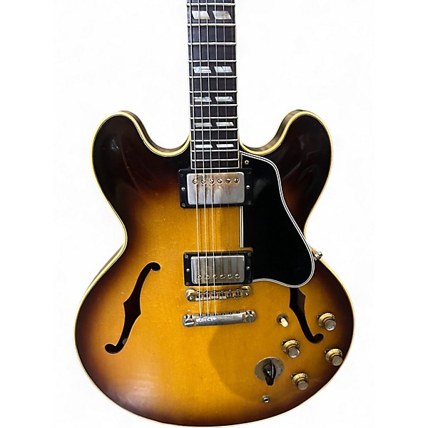 Vintage 1961 Gibson ES-345 Sunburst Hollow Body Electric Guitar
