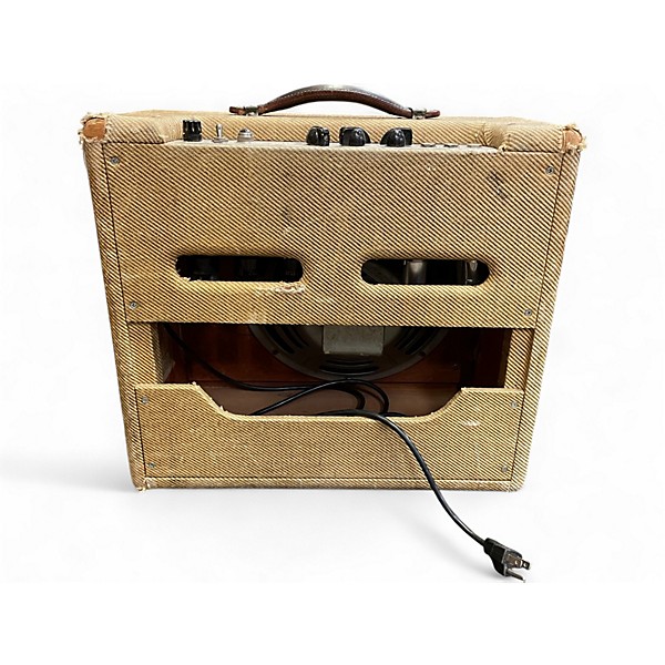 Vintage 1954 Fender Tweed Deluxe Tube Guitar Combo Amp