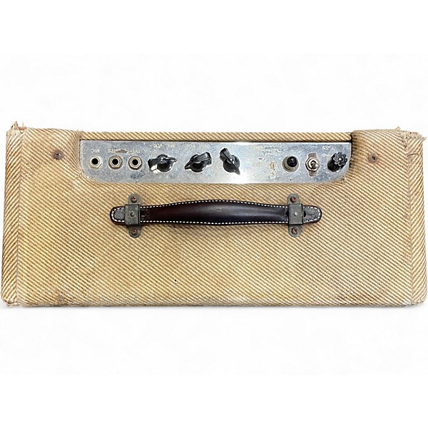 Vintage 1954 Fender Tweed Deluxe Tube Guitar Combo Amp